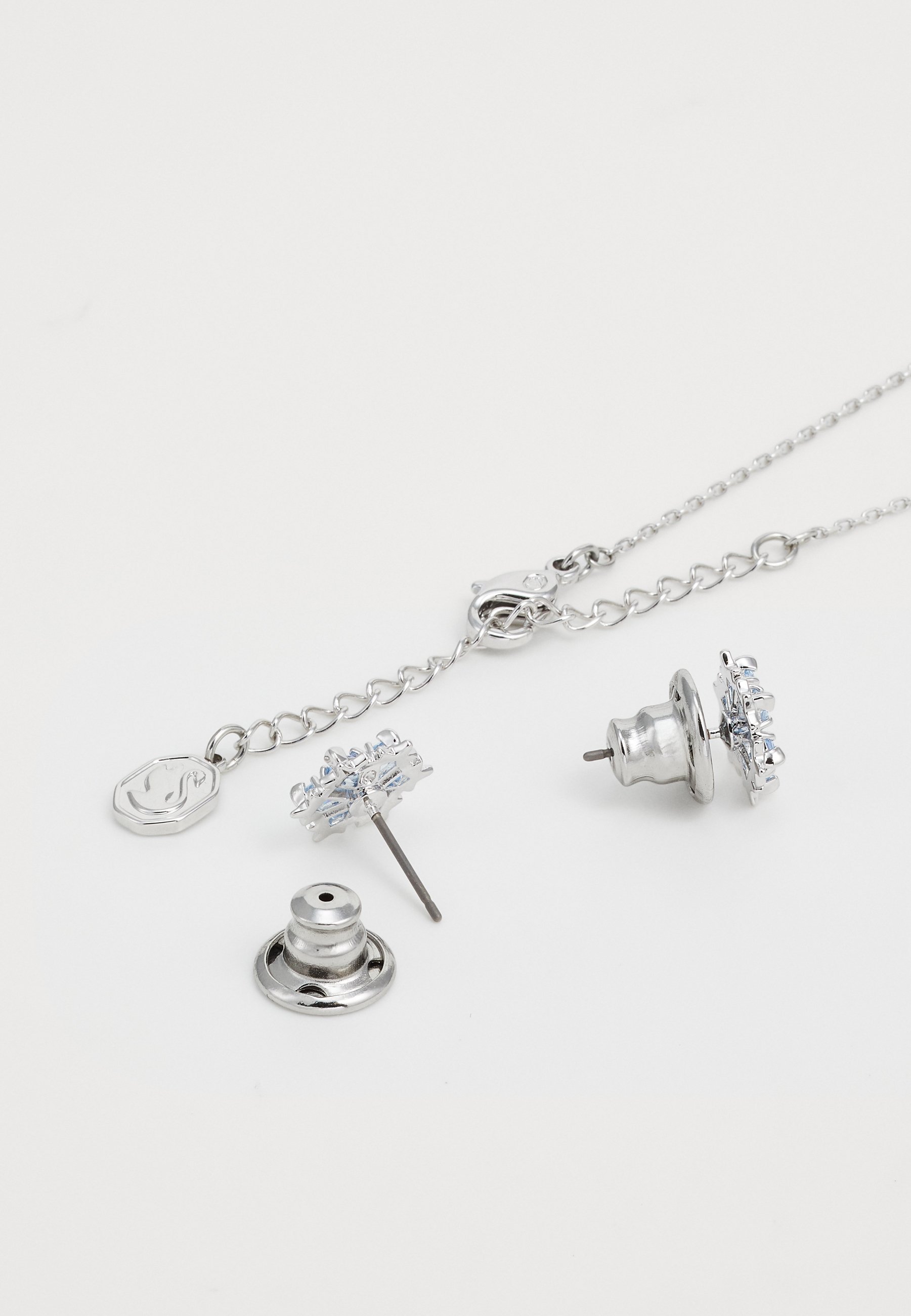 Swarovski MAGIC SET - Kolczyki - szaro-niebieskie