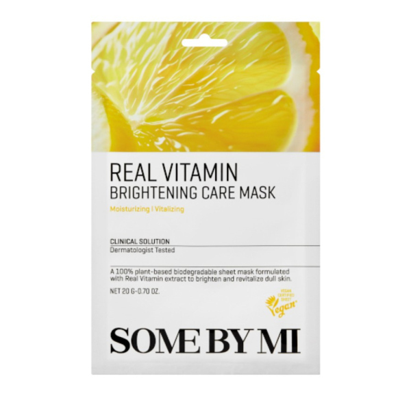Rozjasňující pleťová maska SOME BY MI Real Vitamin Brightening Care Mask 20g