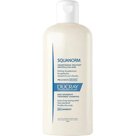 DUCRAY Ducray Squanorm šampon proti suhemu prhljaju 200 ml pomirjujoč šampon