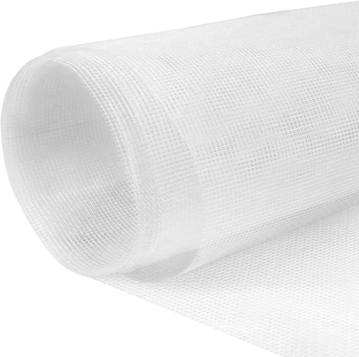 Moustiquaire - ZEMINPEOEL - 300x120cm - Ajustable - Fibre de verre - Blanc