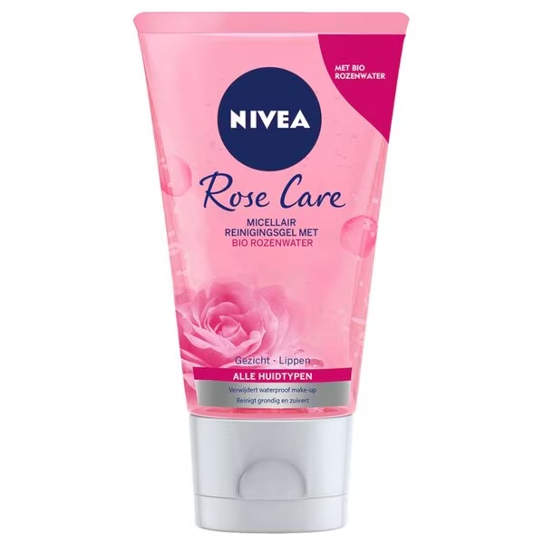 NIVEA Rose Care micelarni gel za čišćenje 150 ml - za sve tipove kože