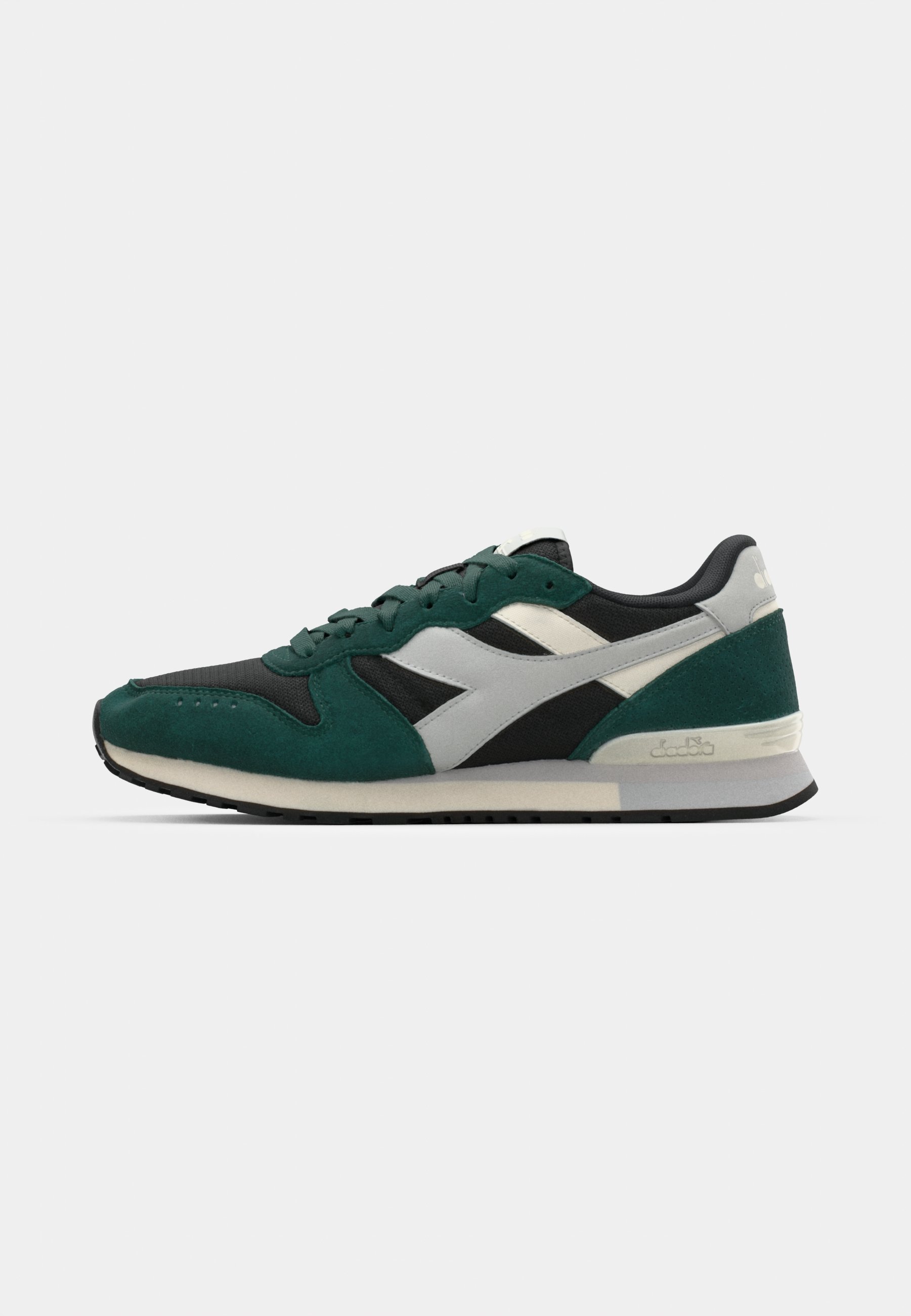 Diadora UNISEX - Sneakers - zwart/regenwoud