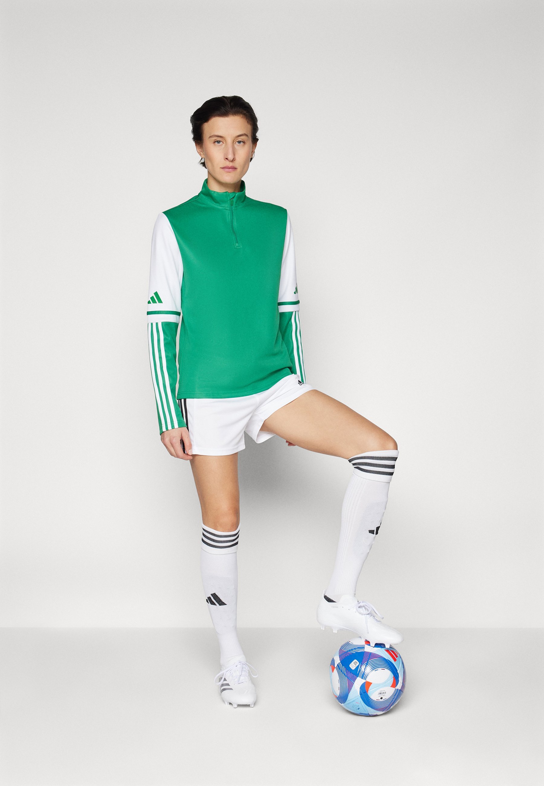 adidas Performance SQUADRA25 - Top met lange mouwen - groen/wit