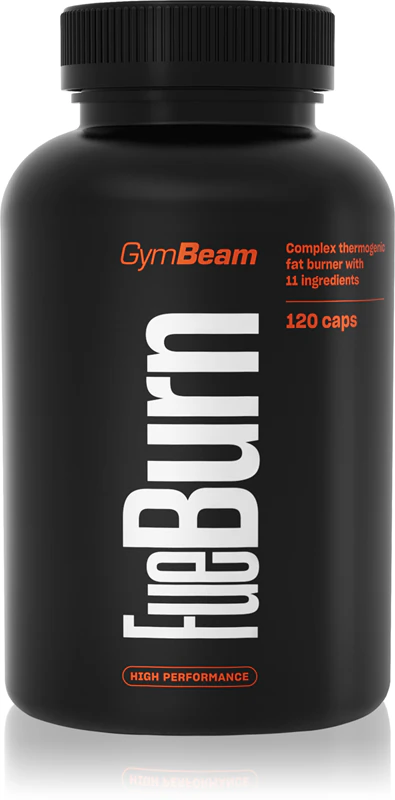 GymBeam FueBurn, suplemento alimentar para atletas.