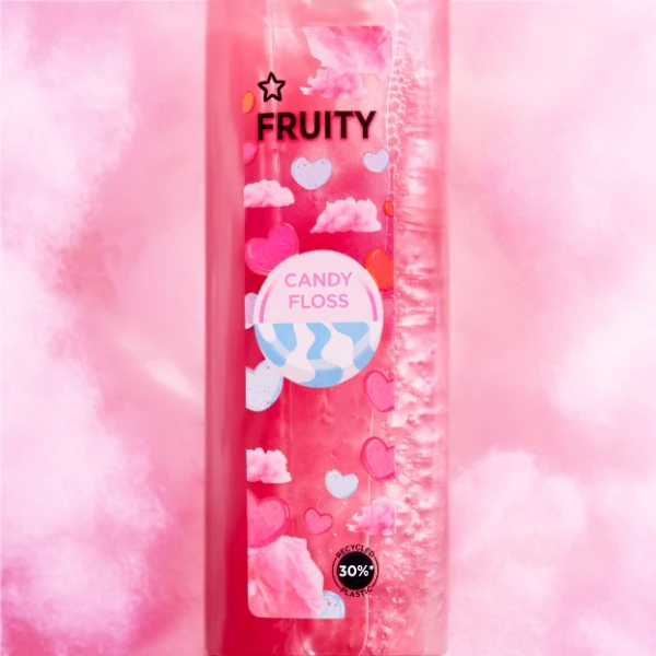 Gel de banho frutado Superdrug Candyfloss