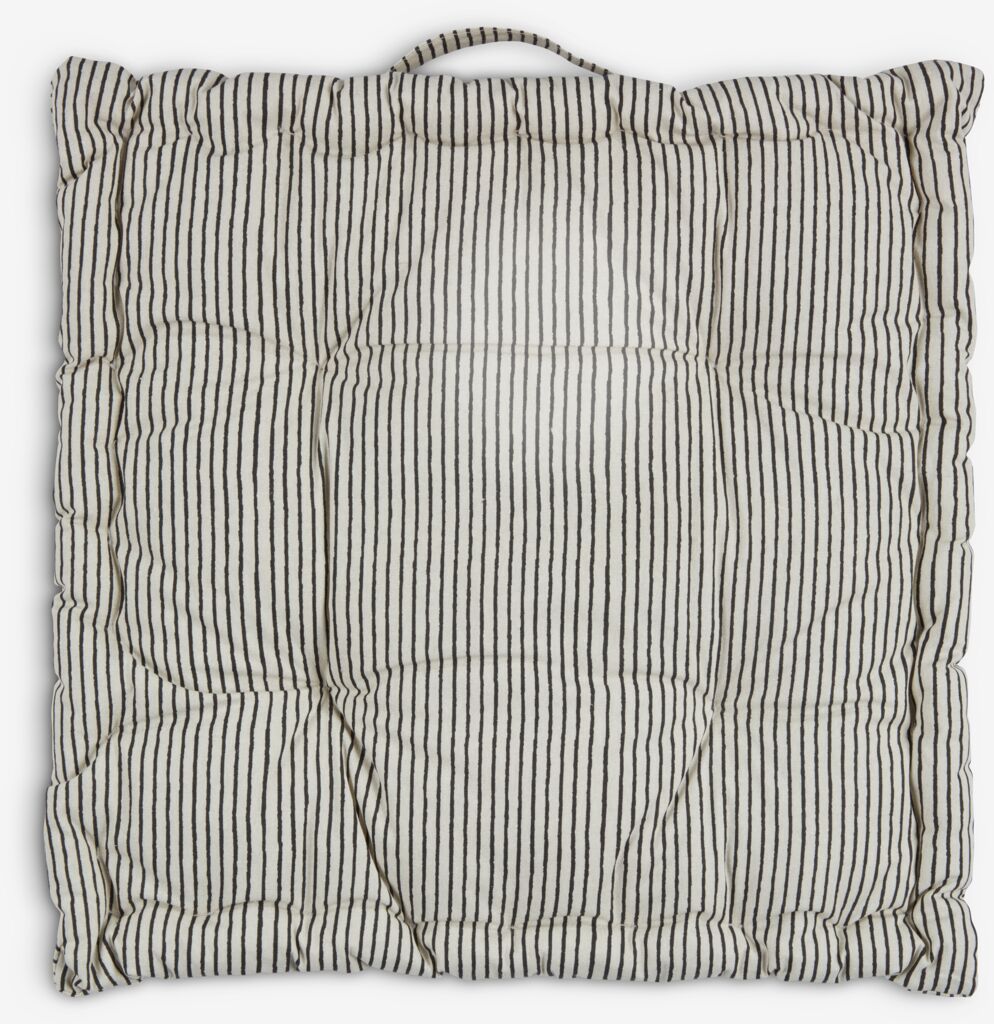 PIL PIL jastuk za stolicu 40x40x7 bež i crna