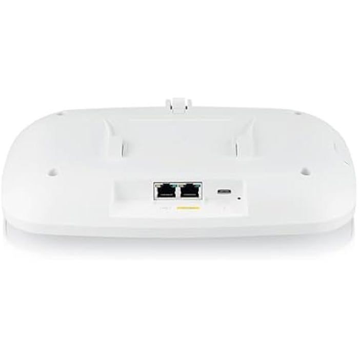 Ponto de acesso WiFi 7 - ZYXEL - BE12300 - 12,3 Gbps - 2 portas 2,5GbE - Antena inteligente