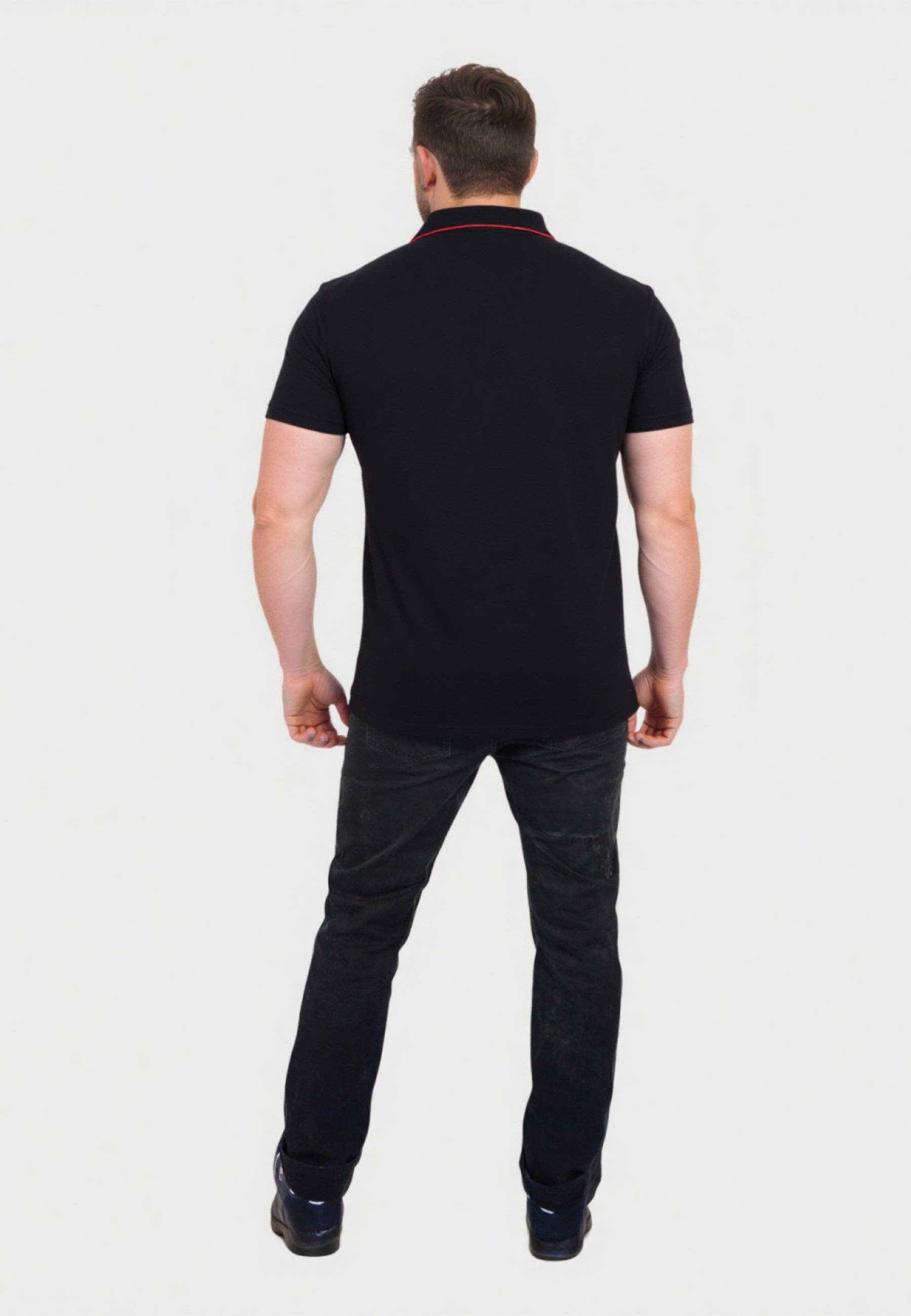 US Polo Assn. Poloshirt - zwart