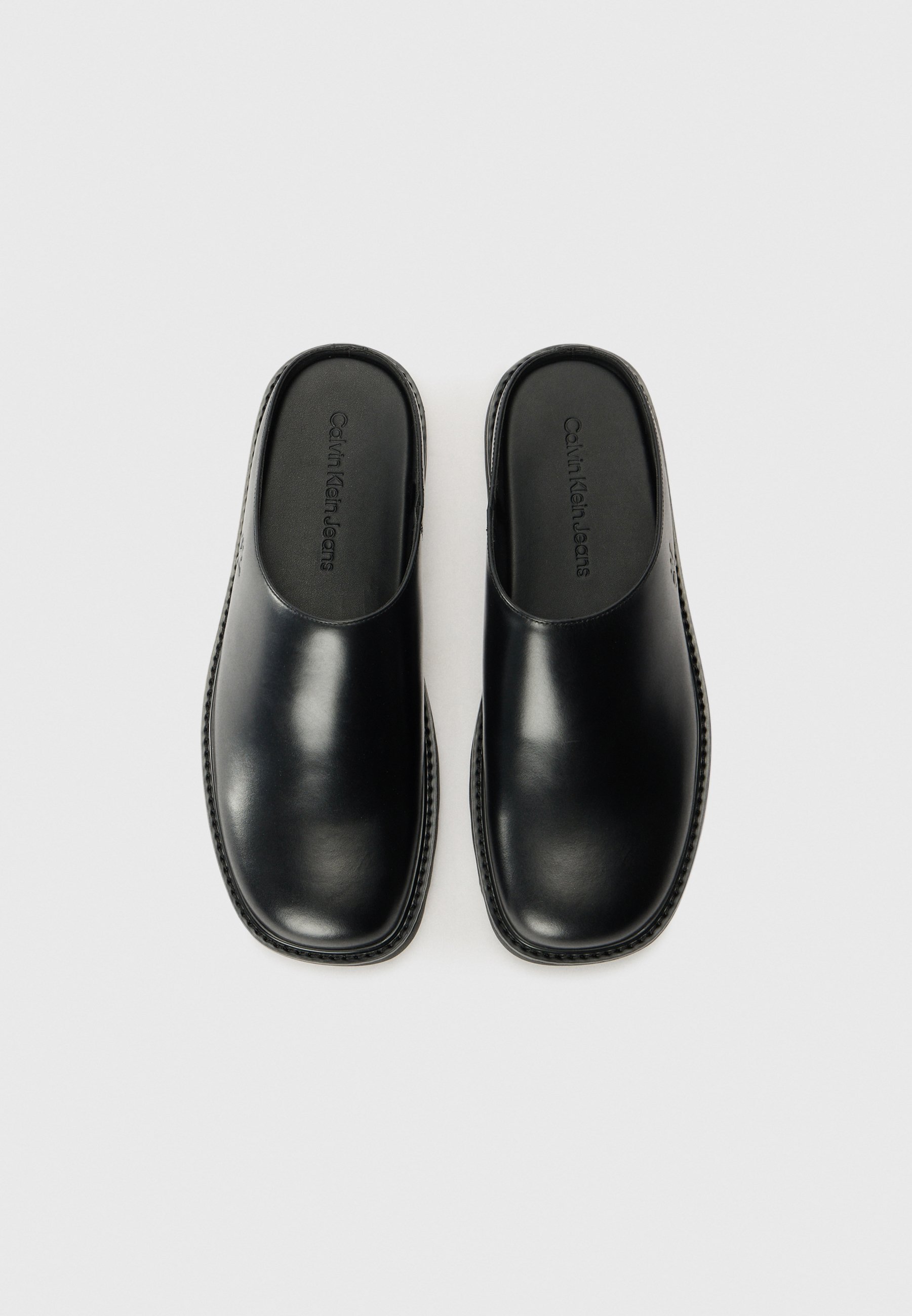 Calvin Klein Jeans MOLDED - Šlepetės - trigubai juodos