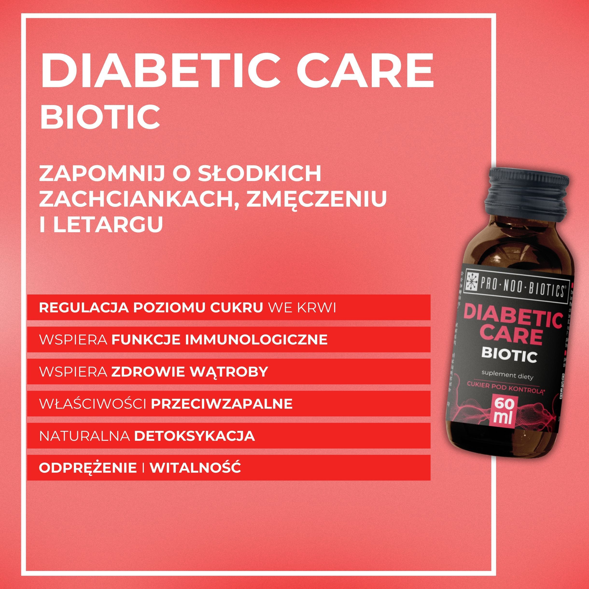 PRO-NOO-BIOTICS Biotische Diabetesversorgung