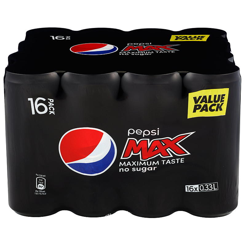 Pepsi Max 16 x 0,33 l Dose