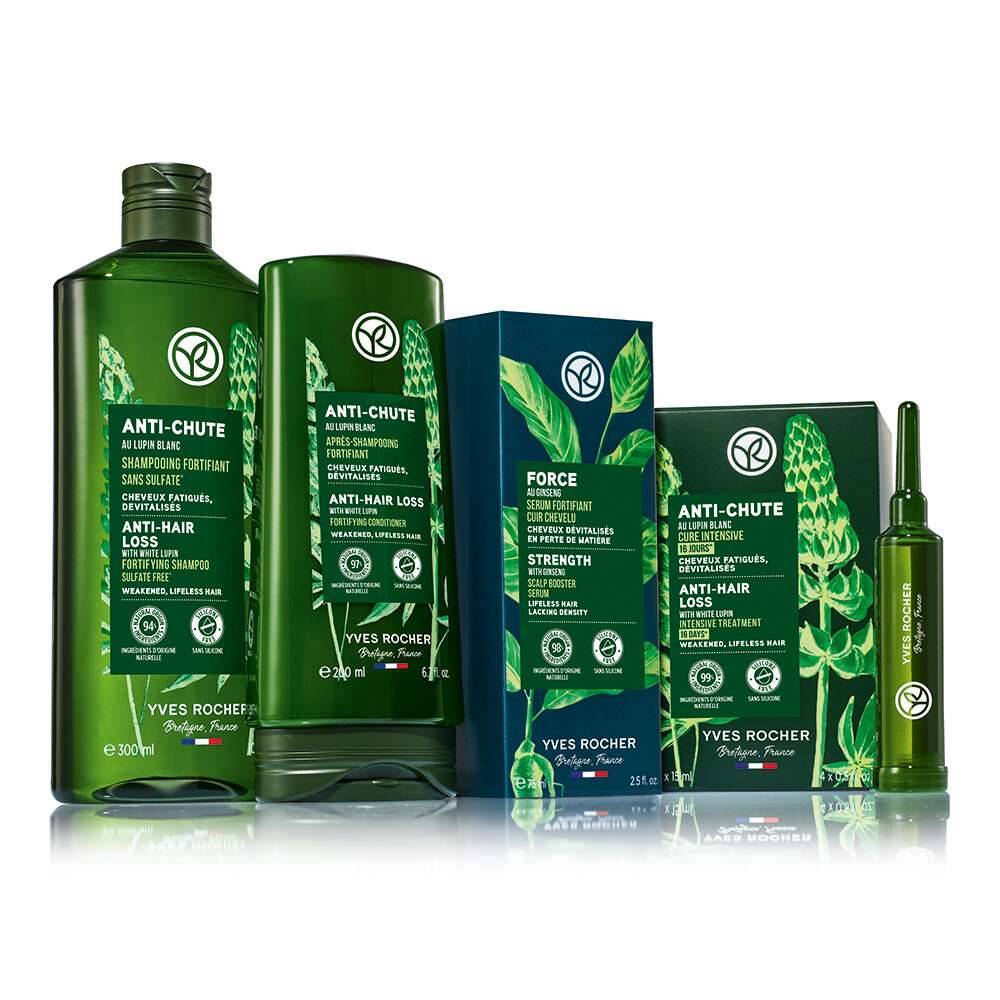 Versterkende shampoo tegen haaruitval, sulfaatvrij