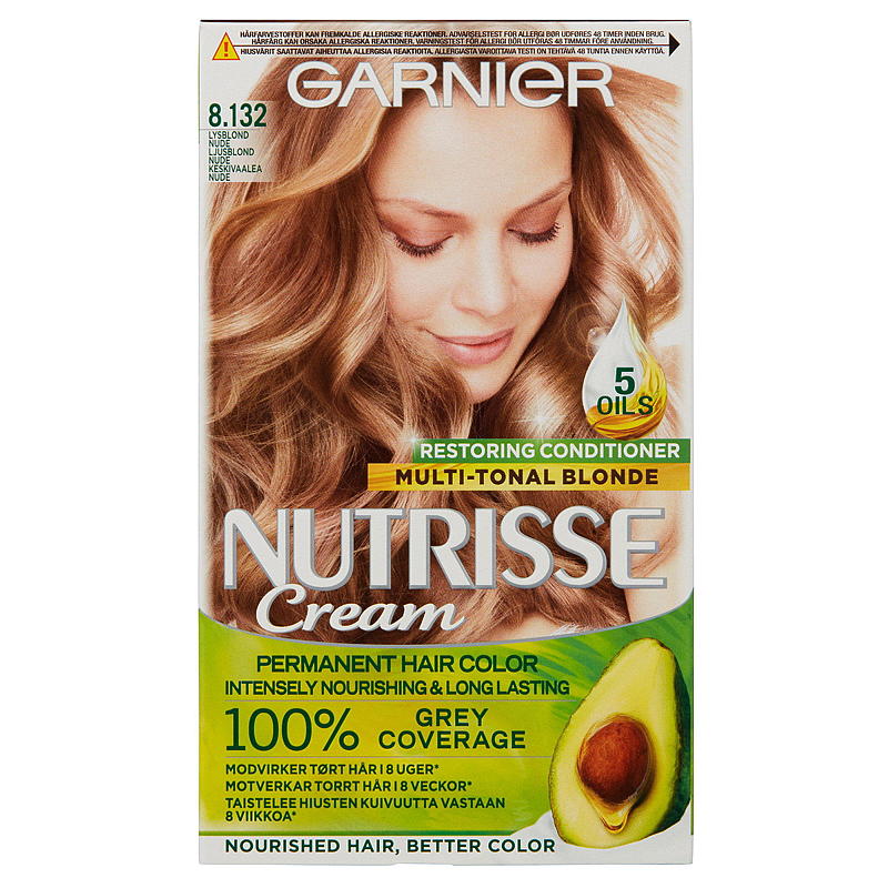 Garnier Nutrisse Creme 8.132 Nude Mittelblond