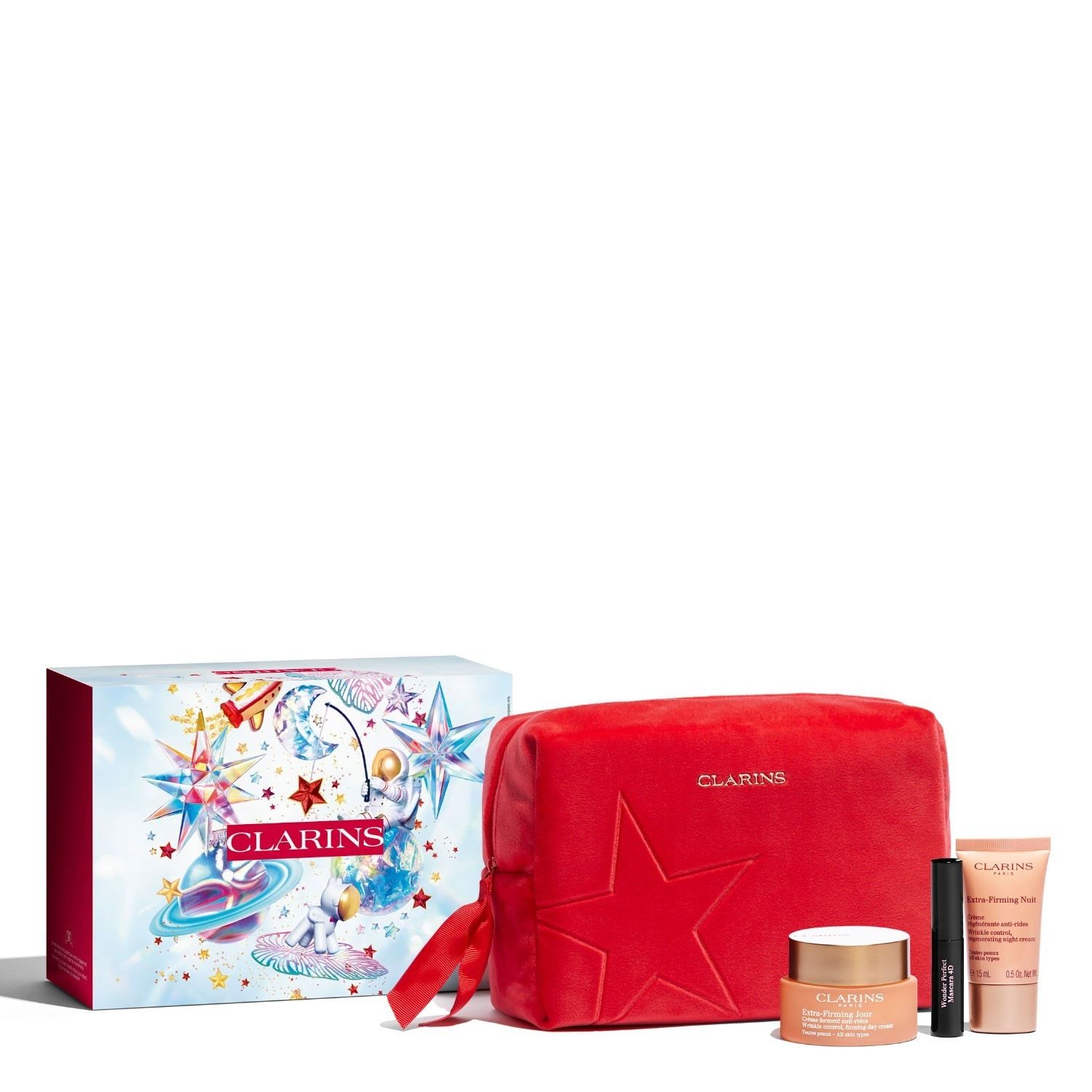 Clarins īpaši nostiprinošs Gesichtspflegeset 40+ īpaši nostiprinošs Weihnachtsset 2024 - 1 Stück