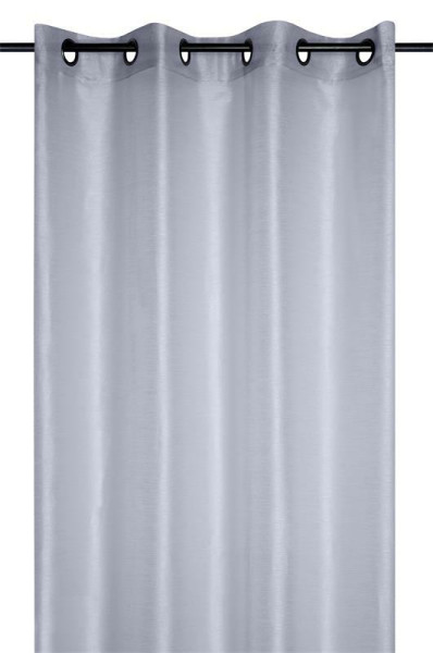 Firana LINWOOD 140x260 cm srebrna błyszcząca