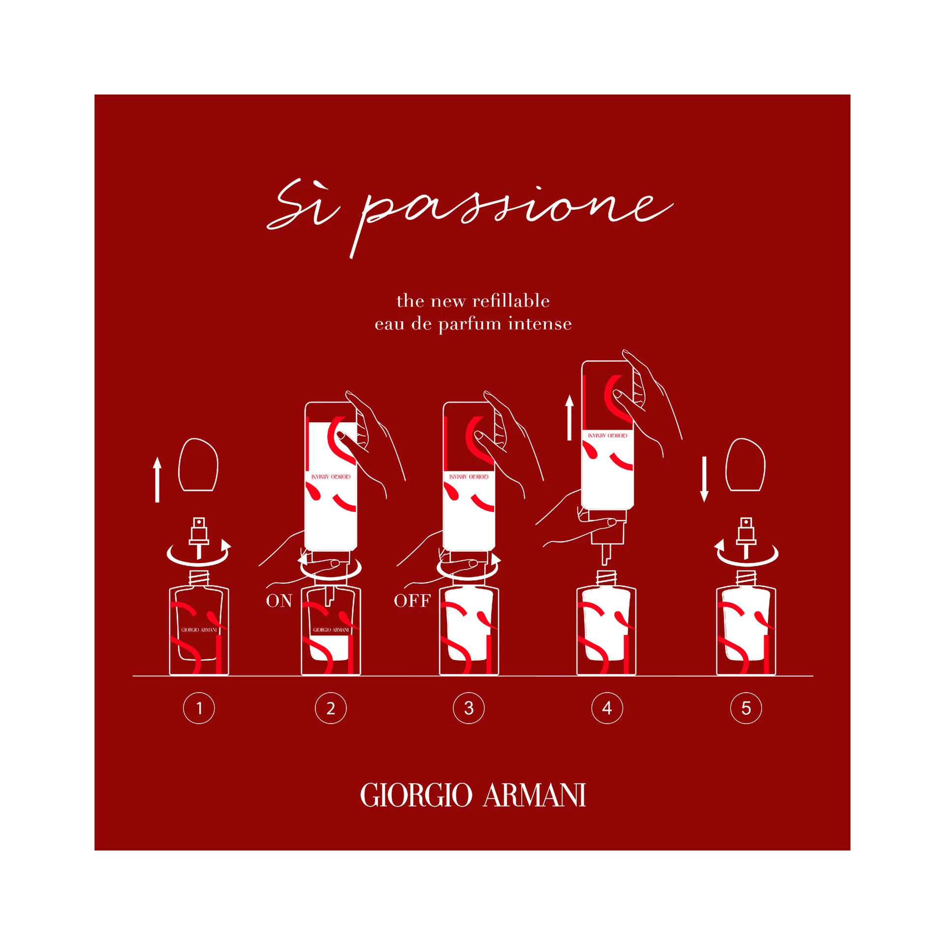 Sì Passione EdP Refill 100 ml - Armani