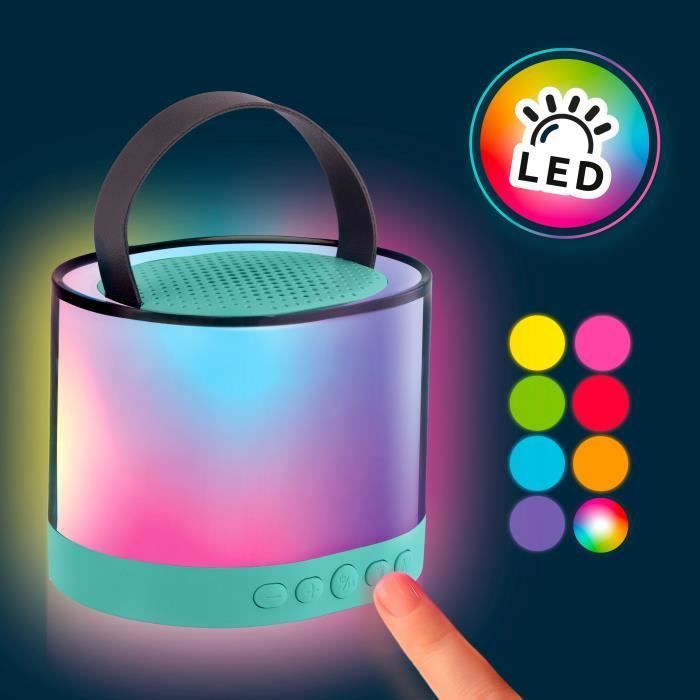 Mini Station Karaoké - Enceinte lumineuse avec 2 microphones sans fil Music Creator  - INF 044 Canal Toys