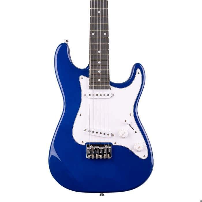 MAX GigKit Junior 3/4-E-Gitarre in Blau für Kinder mit 20-Watt-Verstärker