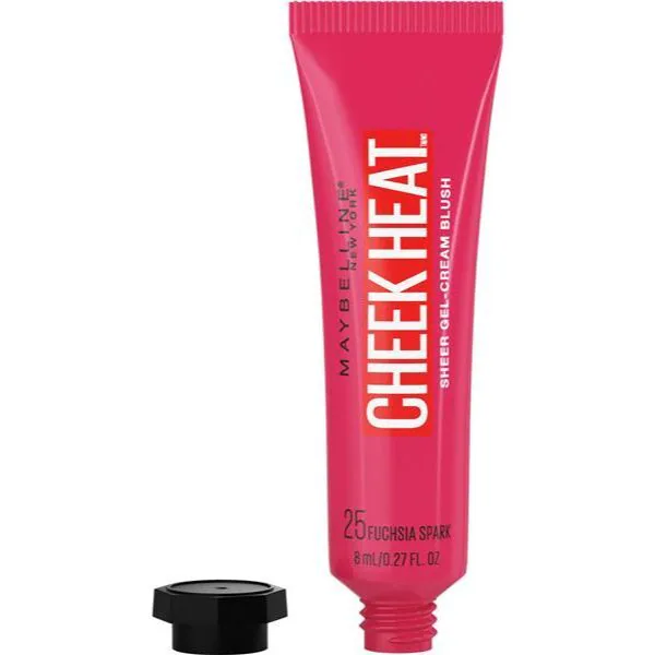 „Maybelline Cheek Heat“ skaistalai, 25 „Fuschia Spark“