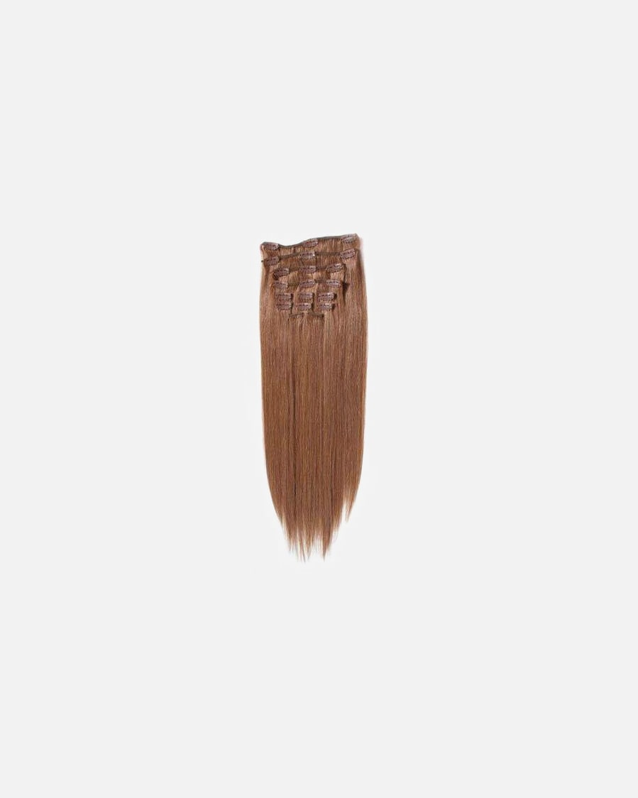 Extensiones de cabello con clip FashionGirl #60 Rubio Platino – 65 cm – 1 pieza