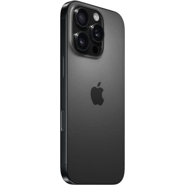APPLE iPhone 16 Pro 256 GB Schwarz/Titan (2024) – Generalüberholt – Sehr guter Zustand