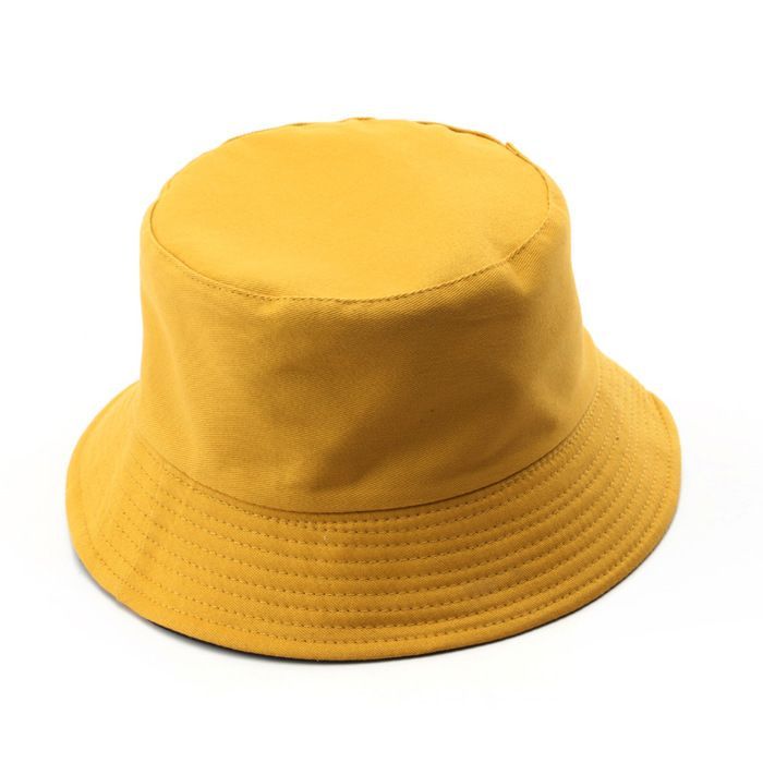 Sombrero FUNMOON para niño, de mezclilla lavada | Sombrero de pescador de algodón de ala ancha, estilo sol y panamá, sombrero de pesca para la playa - 752071
