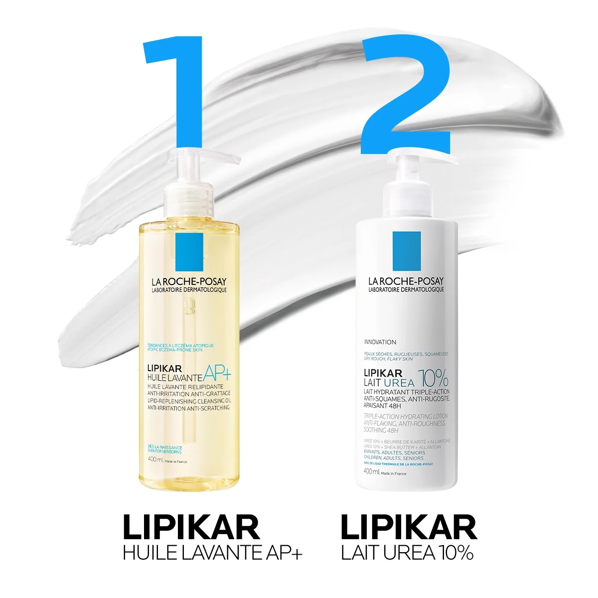 LA ROCHE POSAY Lipikar Ureum 10 Melk 400 ml