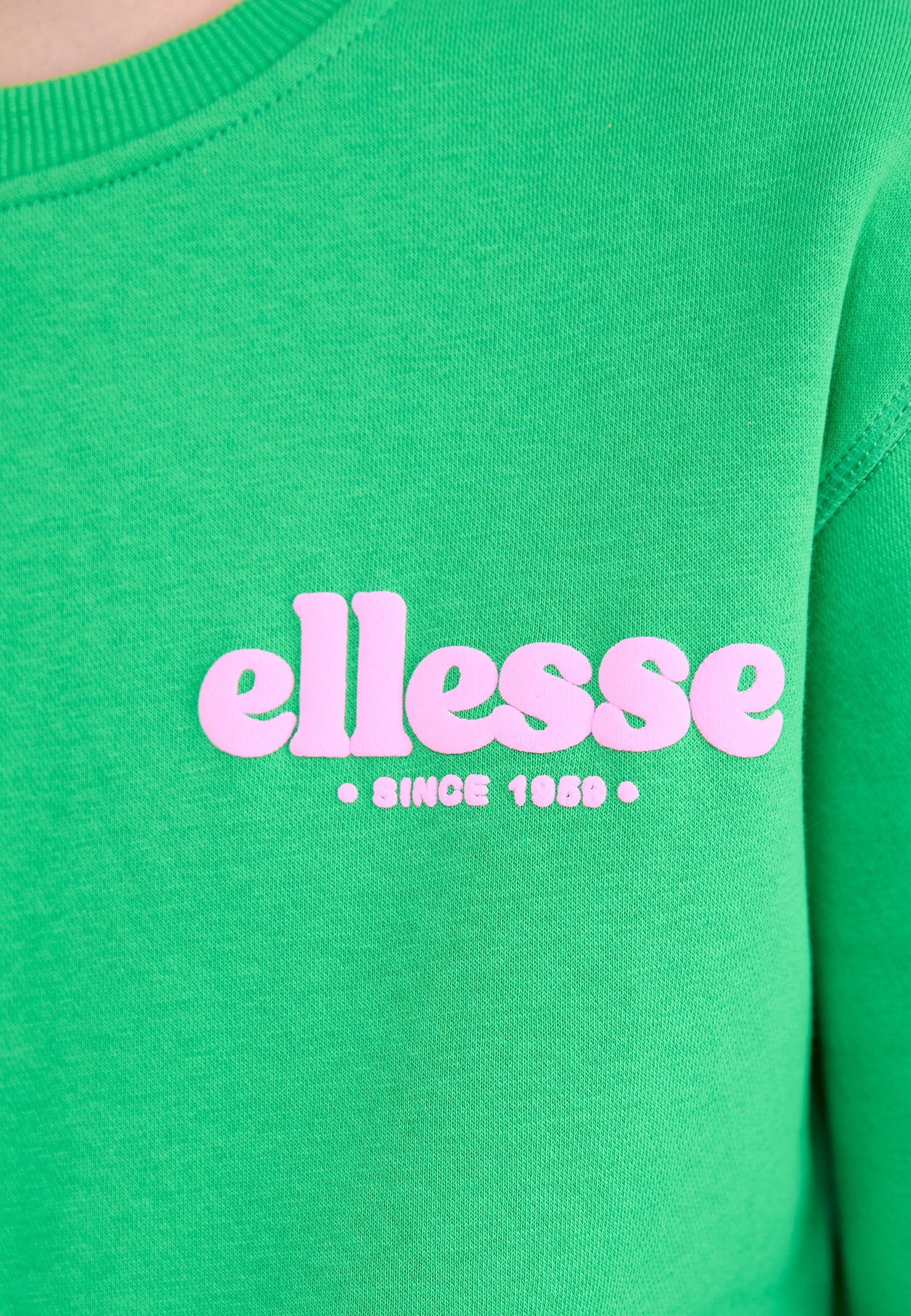 Ellesse HUTTENBERG - Genser - grønn/rosa