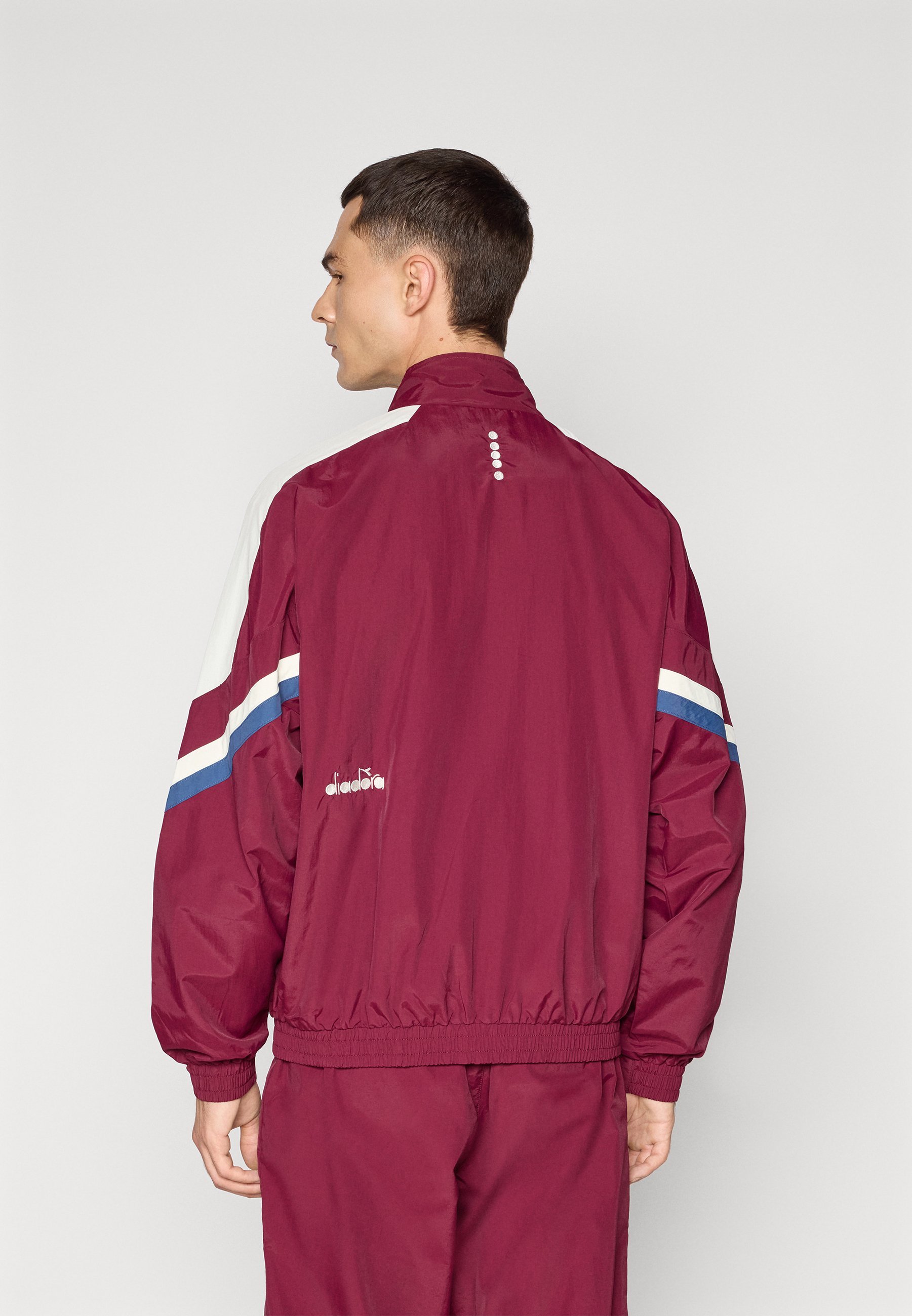 Diadora TRACK JACKET ICON - Jachetă de trening - maroon banner