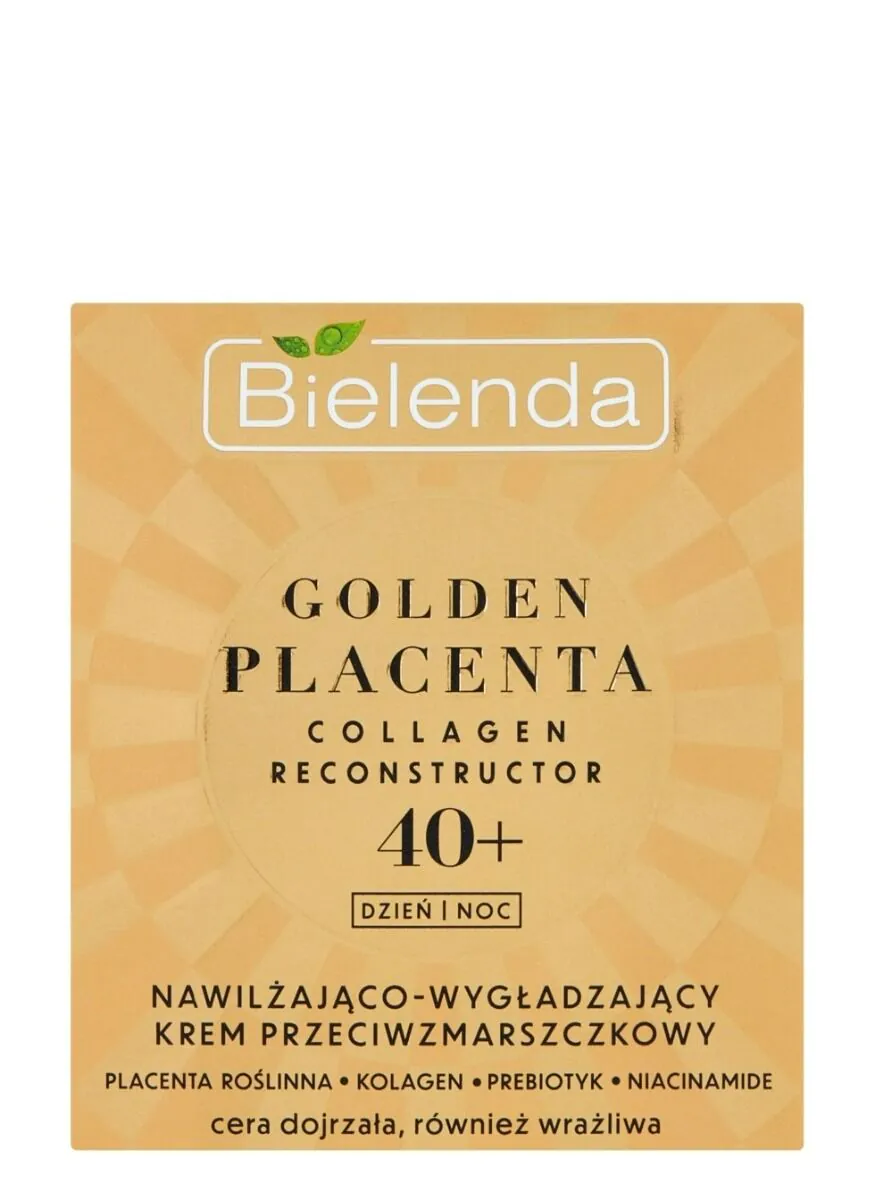 Bielenda Golden Placenta Nawilżająco-wygładzający krem przeciwzmarszczkowy 40+ dzień/noc