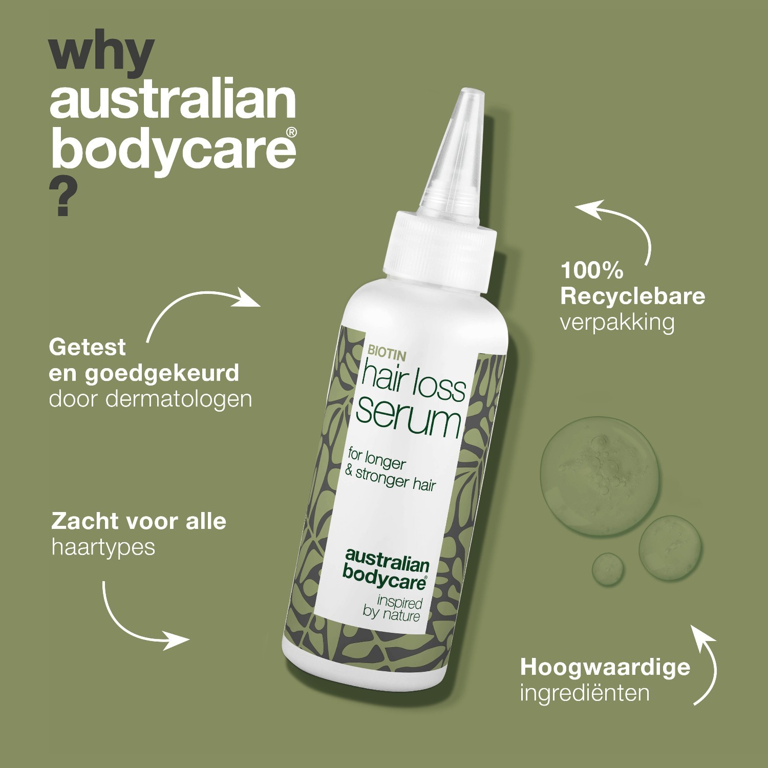 Australian Bodycare matu serums pret matu izkrišanu – 100 ml