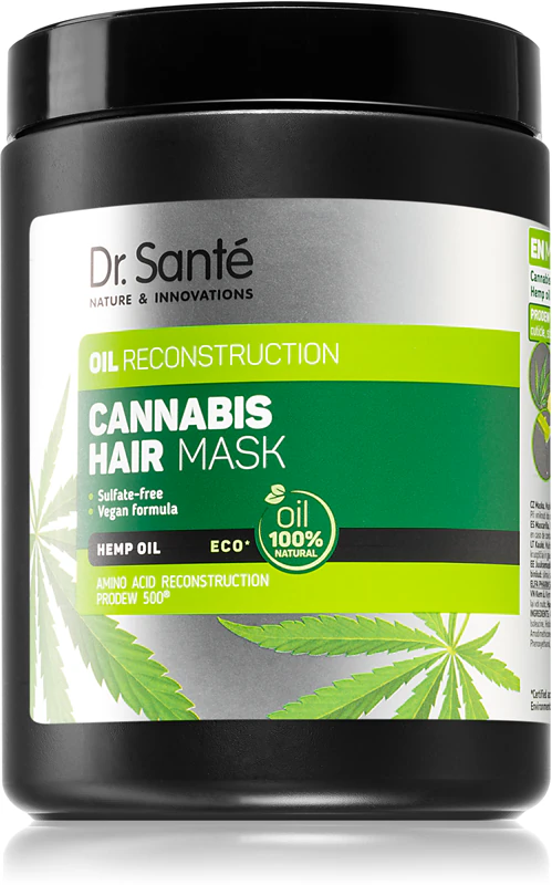 Dr. Santé Cannabis Regenererend Masker voor Beschadigd Haar