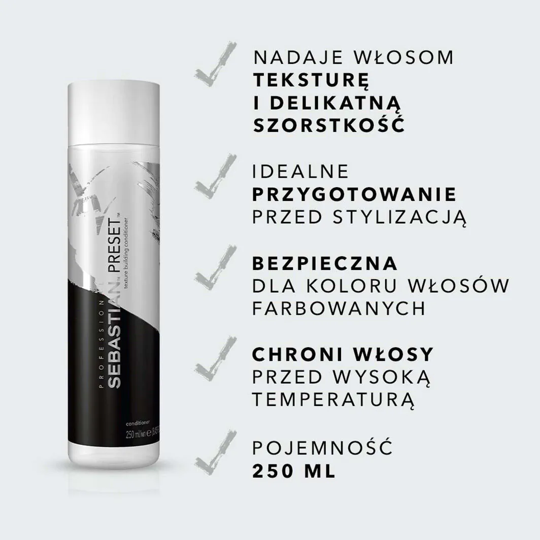 Sebastian Preset Odżywka do włosów 250 ml
