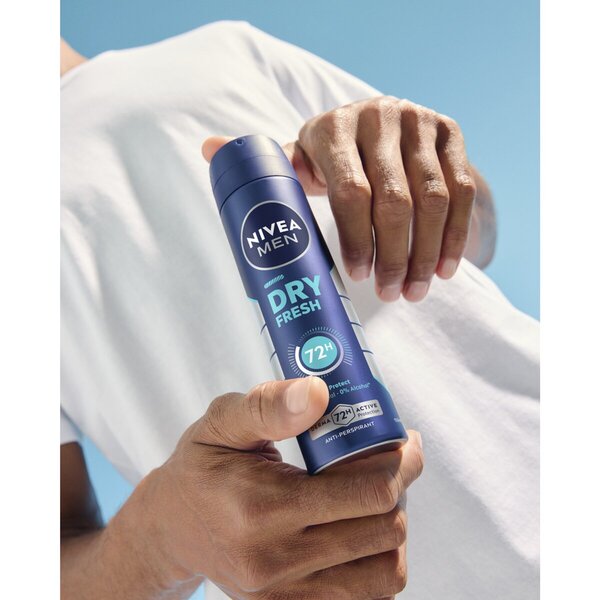 Desodorante antitranspirante em spray NIVEA Men Dry Fresh<br>150ml