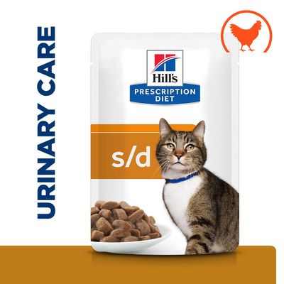 Hill's Prescription Diet s/d Cura delle vie urinarie con pollo