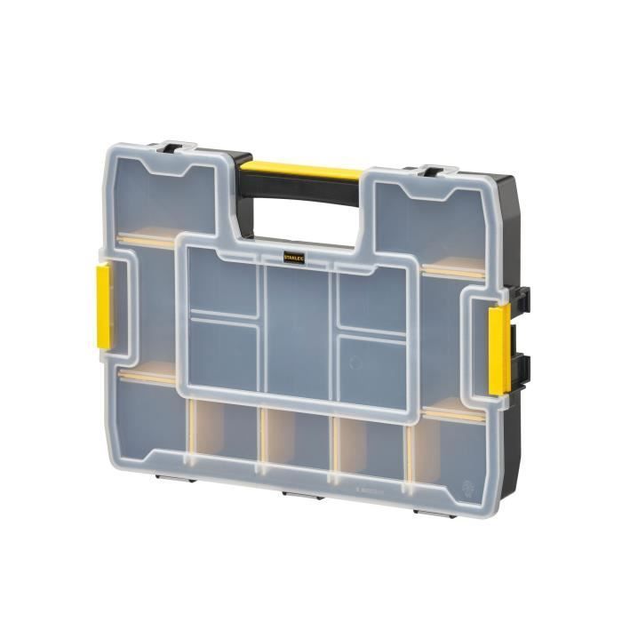Organizador - STANLEY - 1-97-483 - con separadores extraíbles - 14 compartimentos - Sortmaster Junior