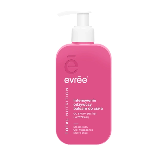 Evree Total Nutrition intensywnie odżywczy balsam do ciała 300 ml
