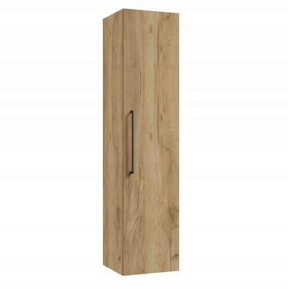 Słupek łazienkowy wiszący dąb craft złoty 140 cm cichy domyk