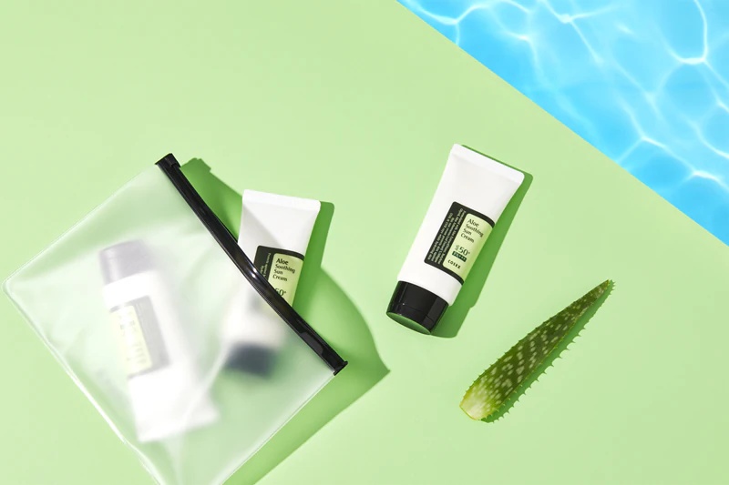 „Cosrx“ raminamasis alavijo kremas nuo saulės SPF 50