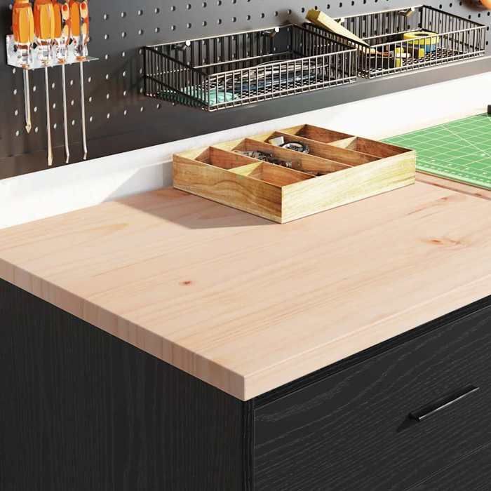 vidaXL Armoires de garage 2 pcs noir bois d'ingénierie 3328333