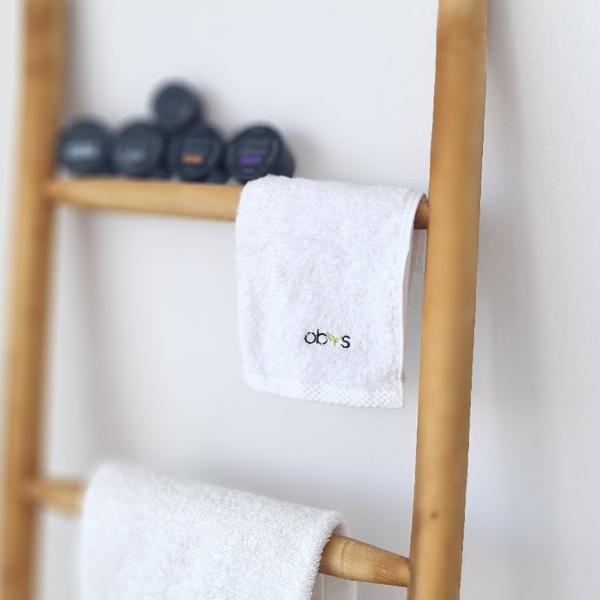 Obvs Skincare økologisk bomullsklut - hvit