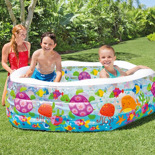 Piscine gonflable hexagonale Intex 191 x 178 x 61 cm - 510 L