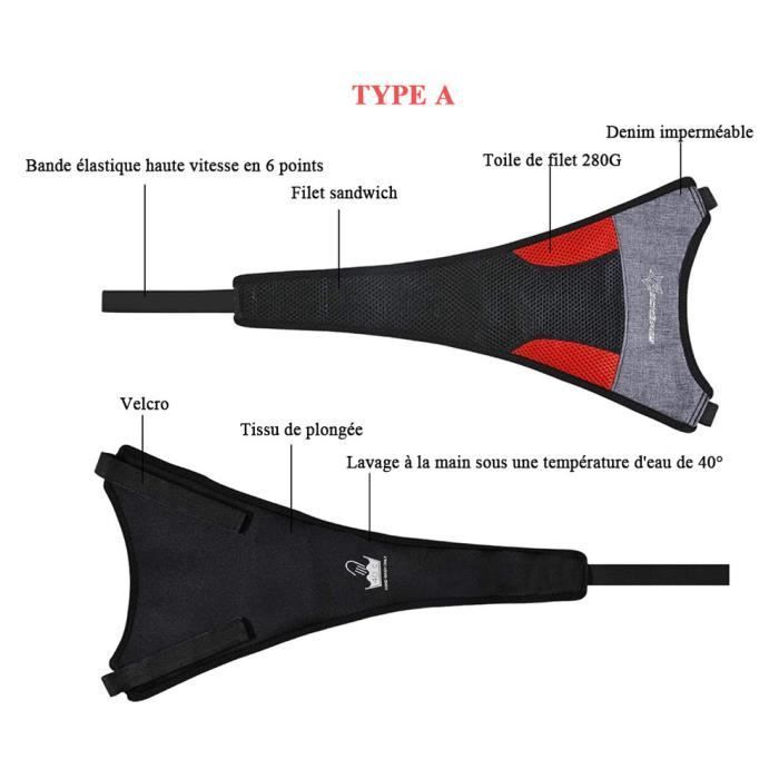 ROCKBROS Home Trainer Vélo Filet de vélo anti-sueur Protection anti-transpiration pour cadre de vélo Sans Poche Téléphone