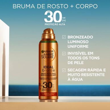 Garnier Ambre Solaire Sunscreen Mist Ideal for Bronze SPF30 150 ml
