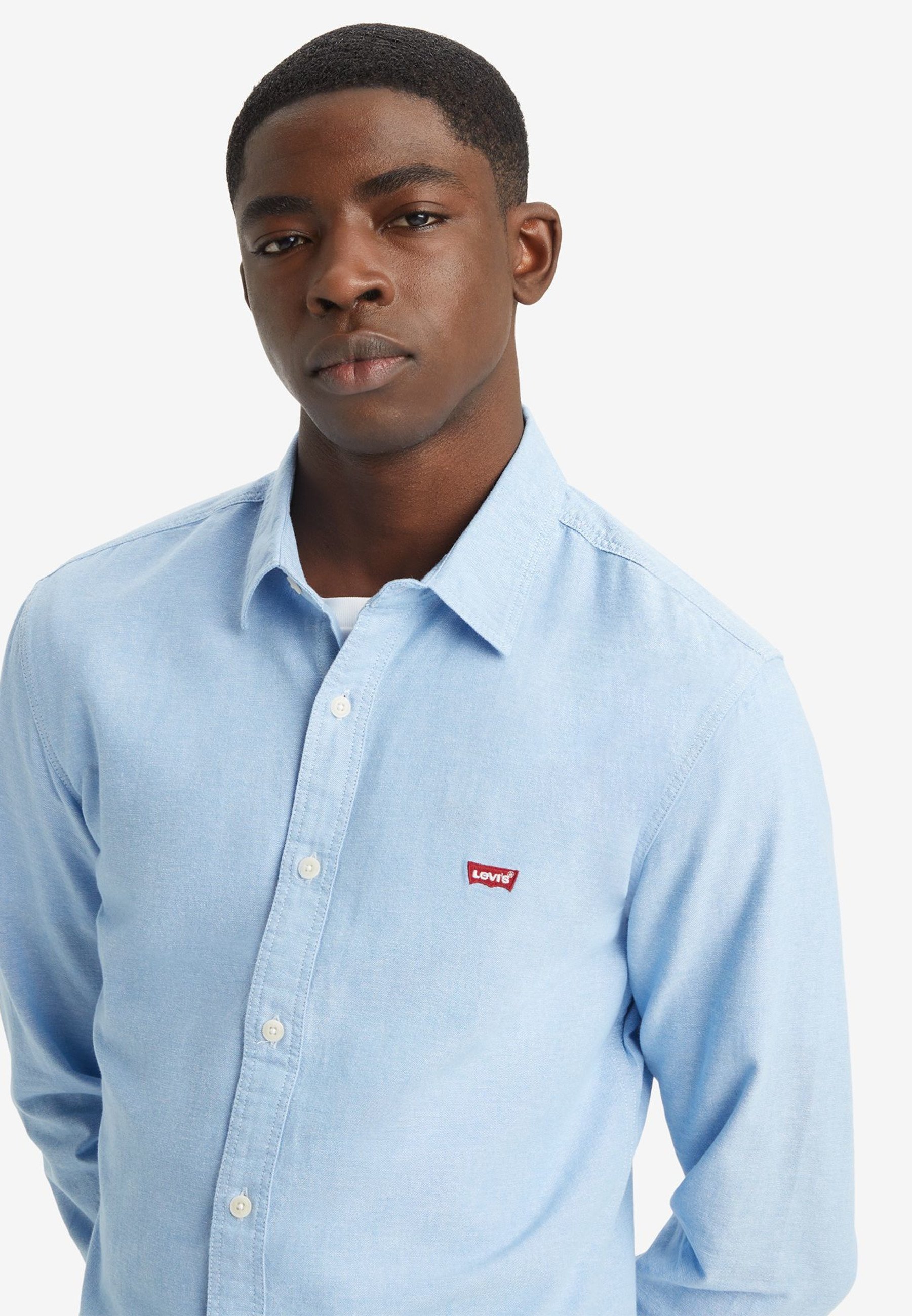 Levi's® BATTERY SLIM - Košile - black