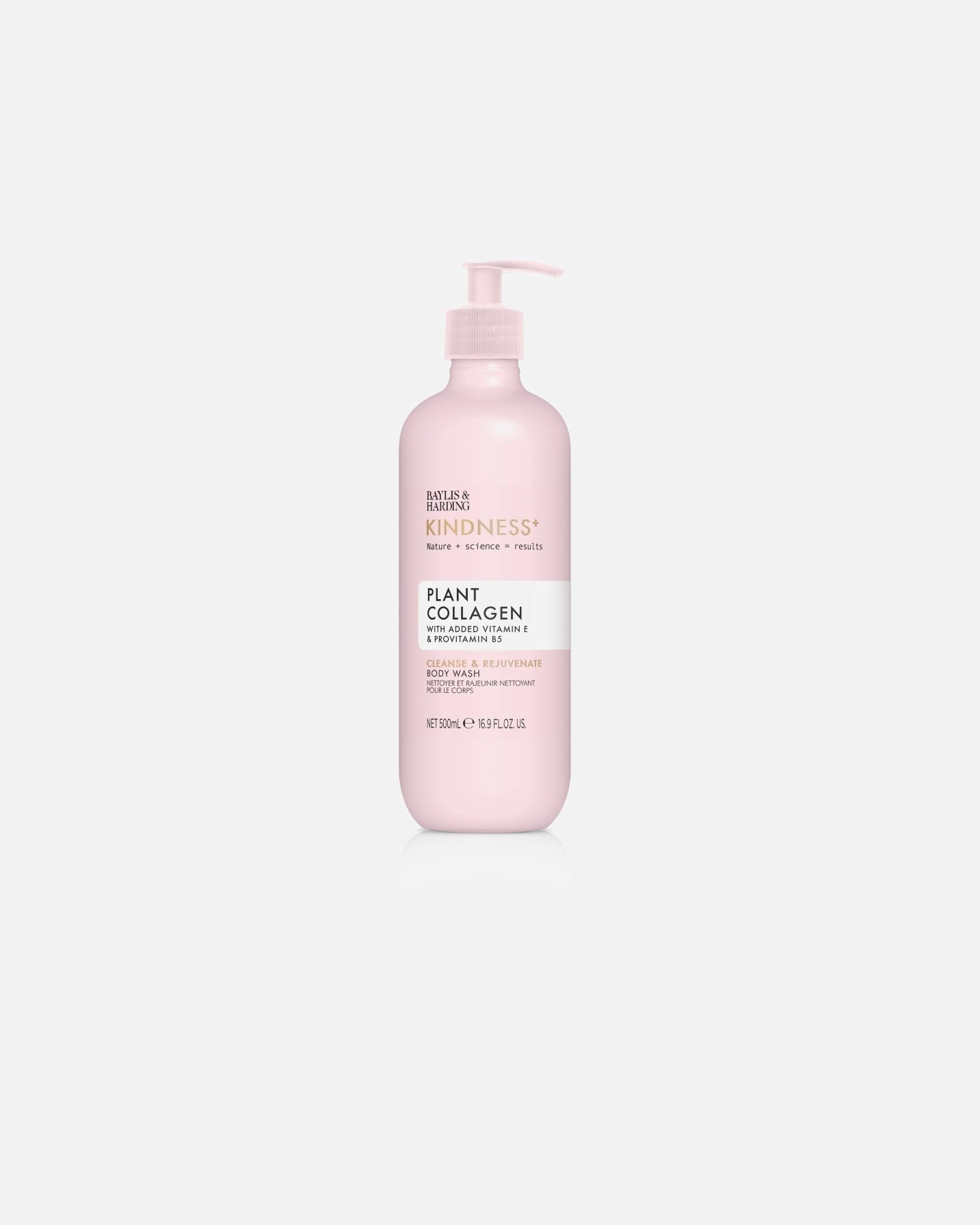 Sprchový gél Baylis & Harding Kindness+ s rastlinným kolagénom – 500 ml