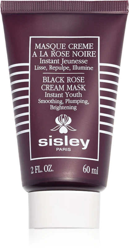 Sisley Black Rose Cream Mask, eine intensiv feuchtigkeitsspendende Creme-Maske, die die Zeichen der Hautalterung reduziert.