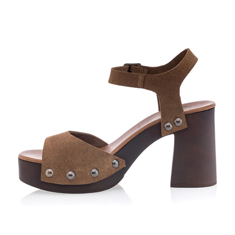 Women's Brown Mules/Clogs