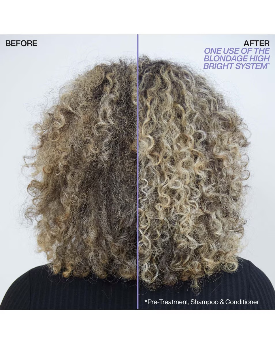REDKEN Blondage High Bright Μαλακτική κρέμα λάμψης για θαμπά ξανθά μαλλιά