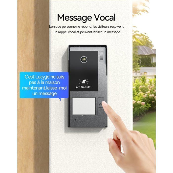Visiophone filaire 2 fils écran tactile 7